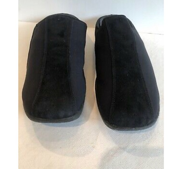 STUART WEITZMAN Black Mule Slip-on Round Toe Flat - Picture 2 of 7